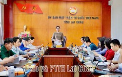 Phó Chủ tịch - Tổng Thư ký Hà Thị Nga làm việc với Ủy ban MTTQ Việt Nam tỉnh Lai Châu