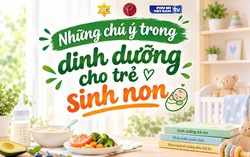 Lưu ý về dinh dưỡng cho trẻ sinh non