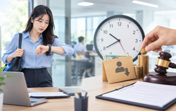 Trừ lương vì đi làm muộn, doanh nghiệp có thể bị phạt đến 80 triệu đồng