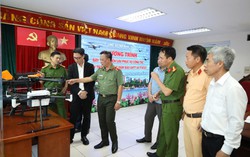 Công an Hưng Yên trình diễn UAV phục vụ tuần tra, giám sát giao thông