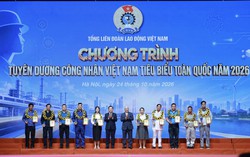 Lần đầu tuyên dương công nhân Việt Nam tiêu biểu toàn quốc