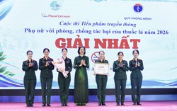 20 tác phẩm đoạt giải Cuộc thi Tiểu phẩm truyền thông "Phụ nữ với phòng, chống tác hại của thuốc lá" năm 2026