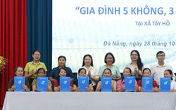 Đà Nẵng: Thành lập 161 mô hình "Gia đình 5 không, 3 sạch, 3 an", thu hút hơn 10.600 người tham gia