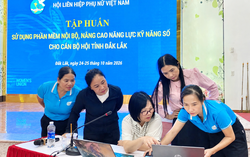 TƯ Hội LHPN Việt Nam đồng hành cùng Quảng Trị, Đắk Lắk tháo gỡ điểm nghẽn dữ liệu