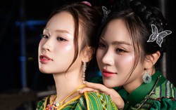 Hai giọng ca trẻ nối nhịp âm nhạc dân gian