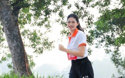 Hoa khôi Vũ Hương Giang: Chạy bộ là "liệu pháp vàng" sau khi sinh con