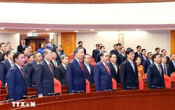 Chùm ảnh: Khai mạc Hội nghị lần thứ tư Ban Chấp hành Trung ương Đảng khóa XIV
