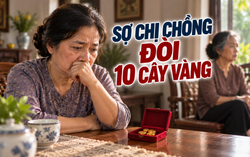 Thanh Tâm kể chuyện: Sợ chị chồng đòi 10 cây vàng