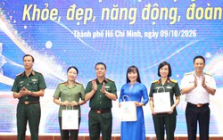 "Phụ nữ lực lượng vũ trang - Khỏe, đẹp, năng động, đoàn kết"