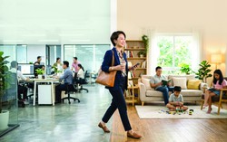 Nữ doanh nhân học cách bước ra khỏi công việc