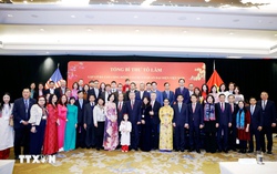 Tổng Bí thư Tô Lâm gặp gỡ bà con cộng đồng người Việt Nam tại Hoa Kỳ