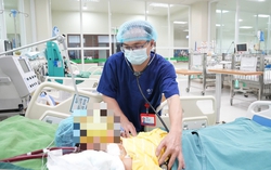 Trẻ bị viêm cơ tim tối cấp có biểu hiện ban đầu mơ hồ từ cơn đau bụng, nôn nhiều