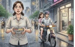 Xót chồng trực Tết, vợ mang cơm "tiếp sức" để rồi sốc khi nhìn thấy điều bất ngờ