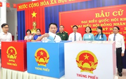 TPHCM: Cử tri gửi gắm niềm tin trong ngày bầu cử sớm