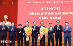 Bộ Chính trị bổ nhiệm 2 Phó Trưởng Ban Chính sách, chiến lược Trung ương