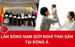 Làn sóng nam giới nghỉ thai sản tại Đông Á