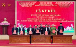 Hà Nội triển khai thí điểm khởi kiện tố tụng công ích