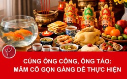 Mâm cỗ tiễn Táo quân chuẩn phong tục truyền thống