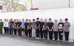 Bắt giữ nhóm thanh thiếu niên mang hung khí gây rối ở Nghệ An