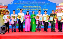 Vĩnh Long: Hơn 2.200 hội viên danh dự chung tay vì sự tiến bộ của phụ nữ