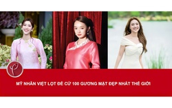 Dàn mỹ nhân Việt lọt đề cử 100 gương mặt đẹp nhất thế giới