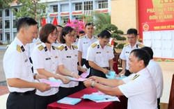 Học viện Hải quân ứng dụng công nghệ số trong kiểm phiếu bầu cử