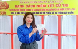 Giáo viên gửi gắm niềm tin, hy vọng vào lá phiếu 