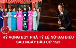 Kỳ vọng bứt phá tỷ lệ nữ đại biểu sau ngày bầu cử 15/3