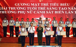 Lần đầu tiên trao tặng Giải thưởng Phụ nữ Cảnh sát biển Việt Nam 
