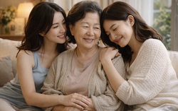 Mẹ là chỗ dựa, nhưng cũng cần được chở che