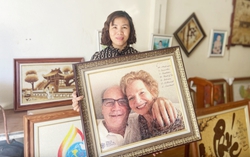 Gây dựng thương hiệu tranh độc đáo từ hạt gạo quê hương