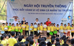 Lai Châu: Hơn 1.500 học sinh tiểu học tham gia ngày hội thay đổi hành vi vệ sinh cá nhân