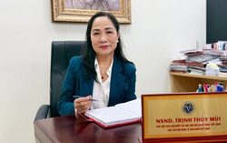 NSND Trịnh Thúy Mùi là nữ đại biểu Quốc hội khóa XVI nhiều tuổi nhất