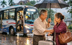 Cơn mưa chiều muộn