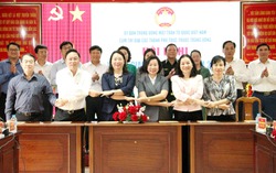 Ký kết giao ước thi đua Mặt trận các thành phố trực thuộc Trung ương năm 2026