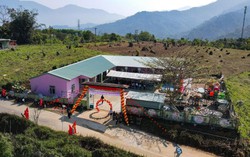 Gần 50 em học sinh tại xã vùng cao miền Trung có lớp học mới