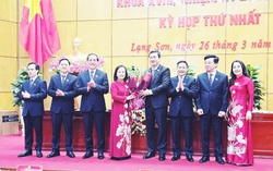 Bà Đoàn Thị Hậu được bầu làm Chủ tịch HĐND tỉnh Lạng Sơn khóa XVIII