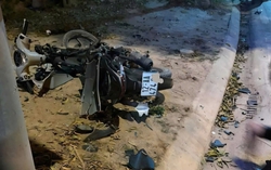 Lạng Sơn: 2 xe mô tô đấu đầu, 3 người thương vong