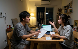 Cặp đôi sống thử "sốc" khi nhận hóa đơn thanh toán cuối tháng