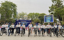 Đạp xe diễu hành lan tỏa thông điệp xanh tại Cao Bằng