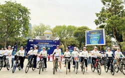Đạp xe diễu hành lan tỏa thông điệp xanh tại Cao Bằng