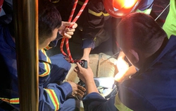 Giải cứu cô gái rơi xuống giếng sâu lúc rạng sáng ở Gia Lai