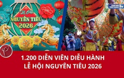 1.200 diễn viên diễu hành Lễ hội Nguyên tiêu 2026