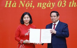 Lễ trao Quyết định của Bộ Chính trị và Thủ tướng Chính phủ về công tác cán bộ