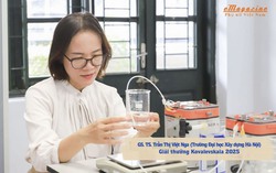 Nữ giáo sư với công nghệ mở lối "tái tạo" tài nguyên nước