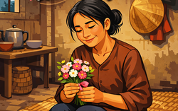 Truyện ngắn: Bông hoa nở muộn