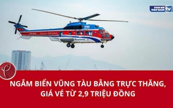 Ngắm biển Vũng Tàu bằng máy bay, giá từ 2,9 triệu đồng