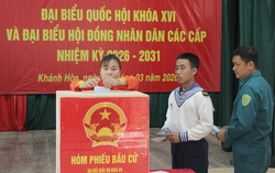 20 khu vực ở Đặc khu Trường Sa bầu cử sớm hơn cả nước 1 tuần