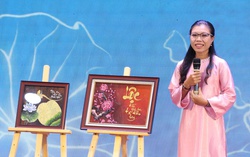 Biến lá sen thành tác phẩm nghệ thuật, chia sẻ sinh kế từ mô hình sống xanh