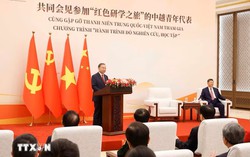 "Thanh niên tiếp tục là cầu nối quan trọng vun đắp tình hữu nghị Việt-Trung"